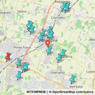 Mappa Via Pio Donati, 41043 Formigine MO, Italia (2.384)