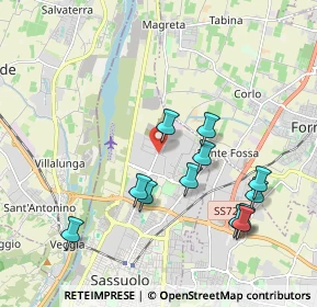 Mappa Via Puglia, 41049 Sassuolo MO, Italia (2.00583)