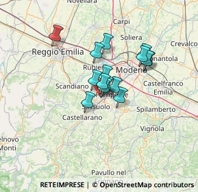 Mappa Via Puglia, 41049 Sassuolo MO, Italia (9.016)