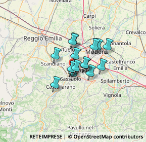 Mappa Via Puglia, 41049 Sassuolo MO, Italia (7.63438)