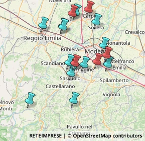 Mappa Via Puglia, 41049 Sassuolo MO, Italia (14.58412)