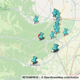Mappa Via Campo Sportivo, 12020 Venasca CN, Italia (8.34)