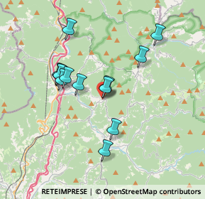 Mappa Piazza della Chiesa, 16010 Savignone GE, Italia (3.26923)