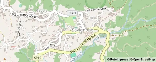 Mappa Savignone