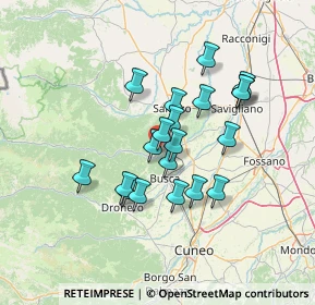 Mappa Via Dante Alighieri, 12026 Piasco CN, Italia (11.356)