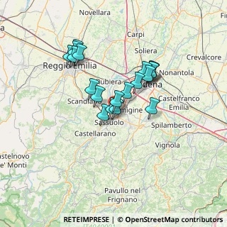 Mappa Via Basilicata, 41049 Sassuolo MO, Italia (11.22316)