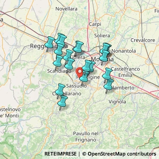 Mappa Via Basilicata, 41049 Sassuolo MO, Italia (11.3045)
