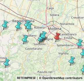 Mappa Viale Lombardia, 41049 Sassuolo MO, Italia (19.37)