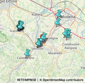 Mappa Viale Lombardia, 41049 Sassuolo MO, Italia (7.051)