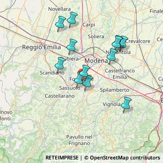 Mappa Via Vanoni, 41043 Formigine MO, Italia (14.39583)
