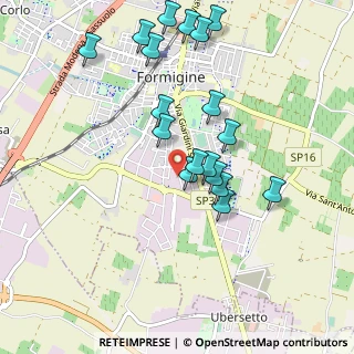 Mappa Via Vanoni, 41043 Formigine MO, Italia (0.97389)