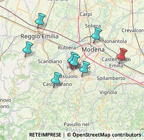 Mappa Via delle Radici, 41049 Sassuolo MO, Italia (21.57667)