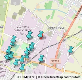 Mappa Via delle Radici, 41049 Sassuolo MO, Italia (1.3235)