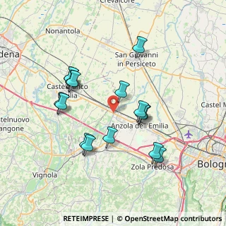 Mappa SS 9, 40011 Anzola dell'Emilia BO, Italia (7.125)
