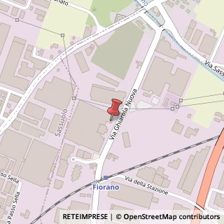 Mappa Via Ghiarola Nuova, 119, 41042 Fiorano Modenese, Modena (Emilia Romagna)