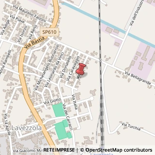 Mappa Via Italia, 19, 48017 Lavezzola RA, Italia, 48017 Conselice, Ravenna (Emilia Romagna)