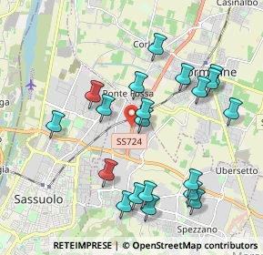 Mappa Via della Stazione, 41042 Fiorano Modenese MO, Italia (2.062)