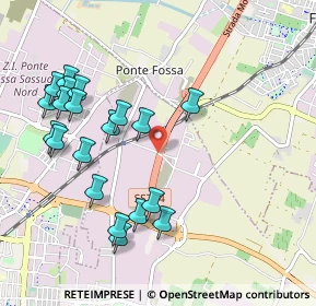Mappa Via della Stazione, 41042 Fiorano Modenese MO, Italia (1.092)