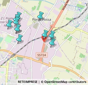 Mappa Via della Stazione, 41042 Fiorano Modenese MO, Italia (1.07636)
