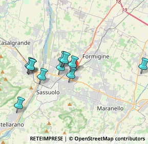 Mappa Via della Stazione, 41042 Fiorano Modenese MO, Italia (3.57182)