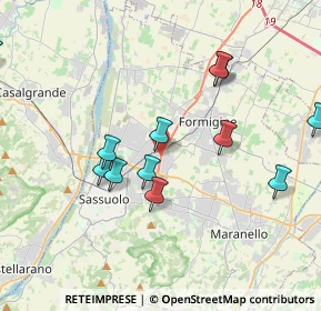 Mappa Via della Stazione, 41042 Fiorano Modenese MO, Italia (4.06583)