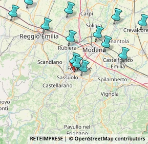 Mappa Via della Stazione, 41042 Fiorano Modenese MO, Italia (18.28308)