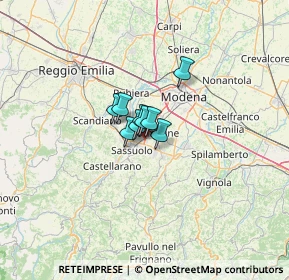 Mappa Via della Stazione, 41042 Fiorano Modenese MO, Italia (14.56636)