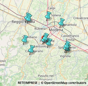 Mappa Via della Stazione, 41042 Fiorano Modenese MO, Italia (12.73167)