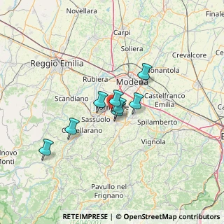 Mappa Via Aldo Moro, 41043 Formigine MO, Italia (34.76917)