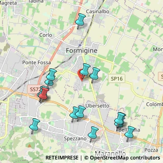 Mappa Via Aldo Moro, 41043 Formigine MO, Italia (2.49)