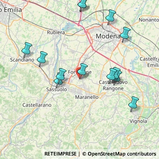 Mappa Via Aldo Moro, 41043 Formigine MO, Italia (9.40615)