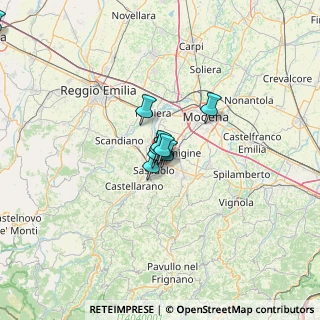 Mappa Viale Sabotino, 41049 Sassuolo MO, Italia (22.70133)