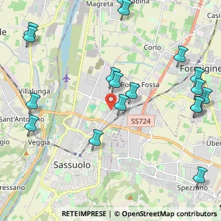 Mappa Viale Sabotino, 41049 Sassuolo MO, Italia (2.85444)
