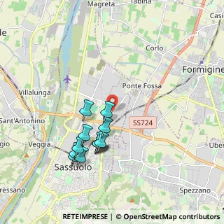 Mappa Viale Sabotino, 41049 Sassuolo MO, Italia (1.8175)