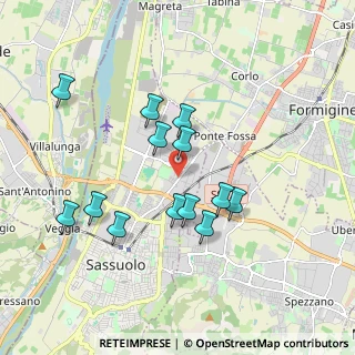 Mappa Viale Sabotino, 41049 Sassuolo MO, Italia (1.71154)