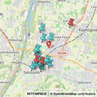Mappa Viale Sabotino, 41049 Sassuolo MO, Italia (1.72875)