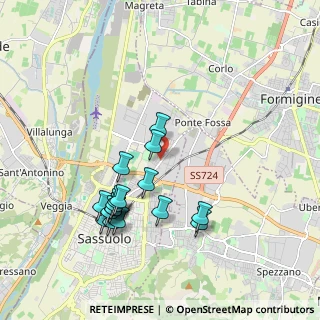 Mappa Viale Sabotino, 41049 Sassuolo MO, Italia (1.91824)