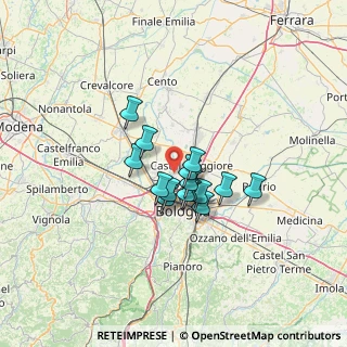 Mappa Via Ugo Foscolo, 40013 Castel Maggiore BO, Italia (8.62)