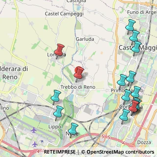 Mappa Via Ugo Foscolo, 40013 Castel Maggiore BO, Italia (2.92235)
