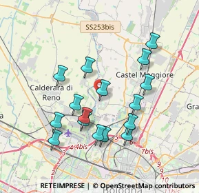 Mappa Via Ugo Foscolo, 40013 Castel Maggiore BO, Italia (3.5375)