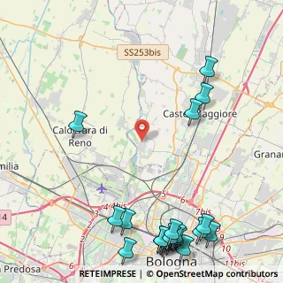Mappa Via Ugo Foscolo, 40013 Castel Maggiore BO, Italia (6.4735)