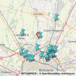 Mappa Via Ugo Foscolo, 40013 Castel Maggiore BO, Italia (4.901)