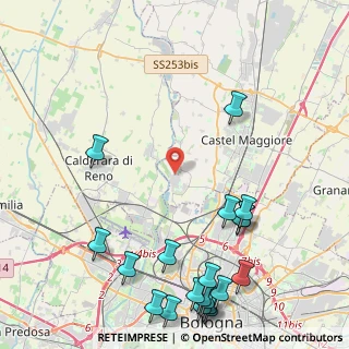 Mappa Via Ugo Foscolo, 40013 Castel Maggiore BO, Italia (6.063)