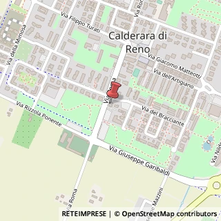 Mappa Via del Bracciante, 13, 40012 Calderara di Reno BO, Italia, 40012 Calderara di Reno, Bologna (Emilia Romagna)