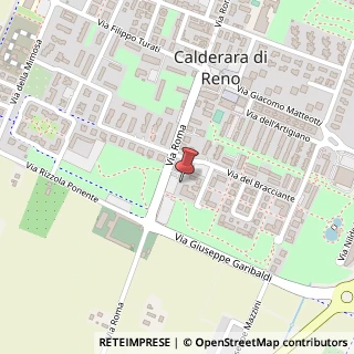 Mappa Via Roma, 81a, 40012 Calderara di Reno, Bologna (Emilia Romagna)