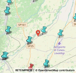 Mappa SP 155, 12020 Villafalletto CN (6.68722)