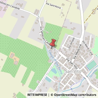 Mappa Via Settecani Cavidole, 43/E, 41051 Castelnuovo Rangone, Modena (Emilia Romagna)