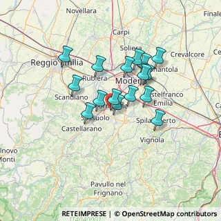 Mappa Via Giorgio Guatelli, 41043 Formigine MO, Italia (11.0075)