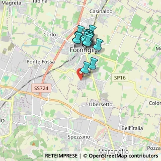 Mappa Via Giorgio Guatelli, 41043 Formigine MO, Italia (1.66125)