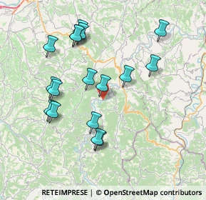 Mappa Regione Goretta, 12050 Torre Bormida CN, Italia (7.68941)
